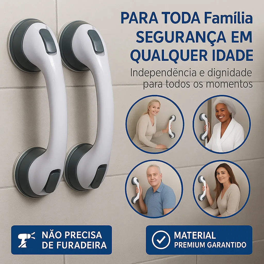 Barra de Apoio Portátil para Banheiro - CurvyOn