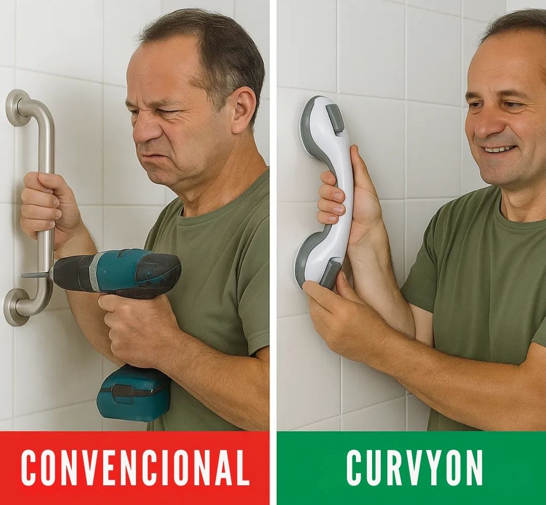 Barra de Apoio Portátil para Banheiro - CurvyOn